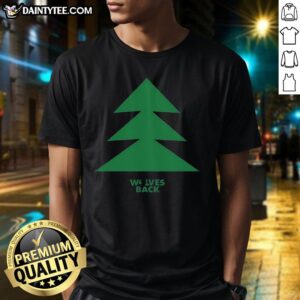 Nice Minnesota Timberwolves Back Tree T-Shirt featuring a stylish design for fans and casual wear.