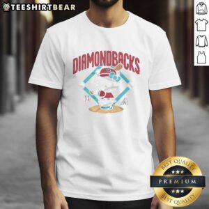 Cute Arizona Diamondbacks Hello Kitty T-Shirt featuring a playful design perfect for fans and collectors.