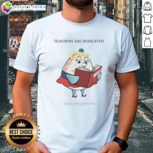 Dedicated teachers wearing 'Nice Trump Maga' T-shirt for 2026 Teacher Appreciation Week celebration.