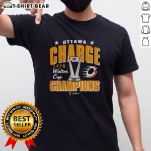 Hot Ottawa Charge 2026 PWHL Walter Cup Champions T-shirt featuring team logo and vibrant design for fans.