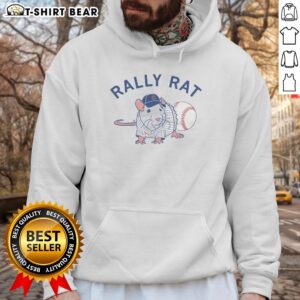 Stylish Pretty Rally Rat Hoodie featuring vibrant graphics, perfect for casual wear and rally enthusiasts.