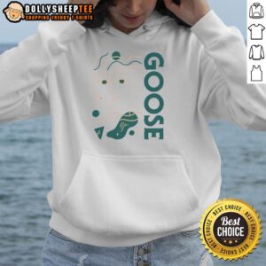 Hot Goose Faces Hoodie featuring a playful goose design, perfect for cozy casual wear and unique fashion statements.