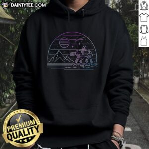Pretty Retro Hoth Hoodie featuring a vintage Star Wars design, perfect for fans of the iconic icy planet.