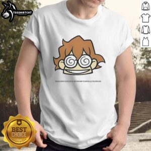 Nice Pidge Dreamworks Voltron Hypnotized Cartoon T-Shirt featuring Pidge in a colorful, whimsical design.