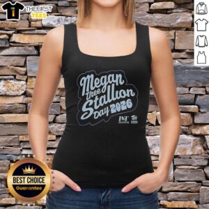 Alt Text: Good Megan Thee Stallion Day 2026 tank top featuring vibrant colors and stylish design, perfect for fans.