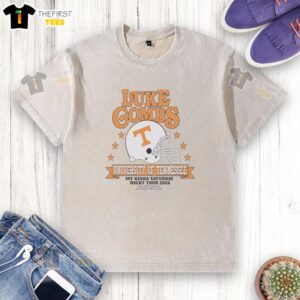 Top Luke Combs University of Tennessee May 2, 2026 washed t-shirt featuring a stylish design and vibrant colors.