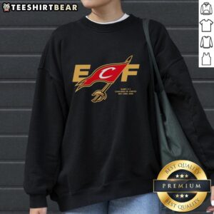 Alt Text: Premium Cleveland Cavaliers vs NY Knicks ECF Game 3 2026 flag sweatshirt featuring team colors and logo.