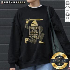 Nice Defender Of The Remote Control T-Shirt - Image 5