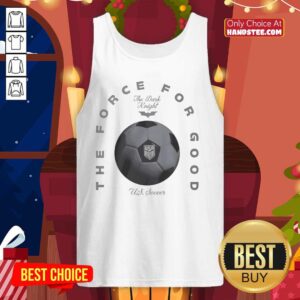 Awesome The Force For Good US Soccer Tank Top in vibrant colors, perfect for soccer fans and summer sports activities.