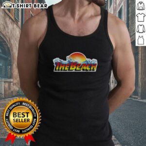 Good The Beach Waterpark logo tank top featuring vibrant colors and fun design for summer adventures at the waterpark.