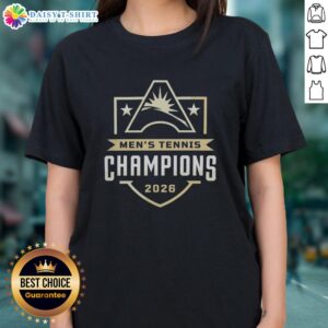 Good Stetson Hatters 2026 ASUN Men's Tennis Champions Ladies Tee featuring vibrant design celebrating the victory.