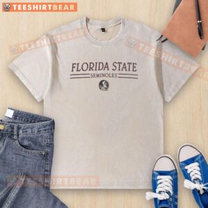 Nice Florida State Seminoles Champion Washed T-Shirt in garnet and gold, perfect for fans to show team spirit.