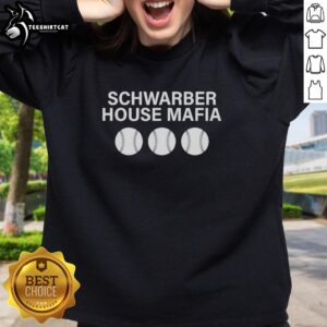 Original Kyle Schwarber Philadelphia Phillies MLB House Mafia sweatshirt featuring bold team colors and logo.