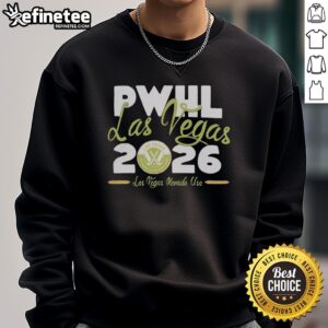 Official PWHL Las Vegas Stadium Essentials Gotcha Sweatshirt in vibrant colors, perfect for fans and stylish comfort.