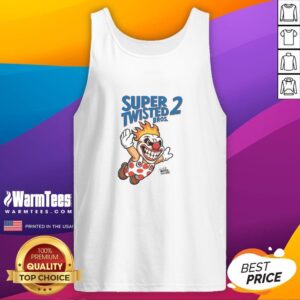 Official Super Twisted Bros 2 tank top featuring vibrant graphics and a comfortable fit for fans of the game.