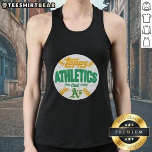 Awesome Athletics MLB X Topps Baseball The Real One T-Shirt - Image 6