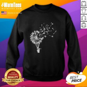 Premium Flower Power Dandelion Fly Away Freedom Sweatshirt featuring a vibrant dandelion design for a stylish look.