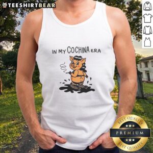Good Pig Lady in My Cochinas Era meme tank top, showcasing a fun and vibrant design perfect for casual wear.