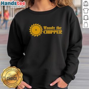 Original Woody The Chipper Sweatshirt featuring a cozy design and vibrant graphics perfect for casual wear.