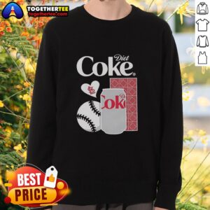 Awesome Cardinals Diet Coke night sweatshirt featuring vibrant team colors and logo, perfect for fans and casual wear.