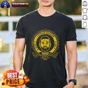 Stylish Pretty J Edgar Boozer T-Shirt featuring vibrant graphics and comfortable fit, perfect for casual wear.