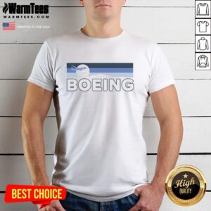Original Boeing 2026 Boeing Wanderer vintage t-shirt featuring classic design and logo, perfect for aviation enthusiasts.