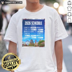 Good New England Patriots NFL 2026 Schedule All Kickoffs Poster T-Shirt showcasing team schedule and logo design.