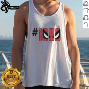 Original The Amazing Spider-Man 1000 Eyes logo tank top featuring vibrant graphics and a stylish design for fans.
