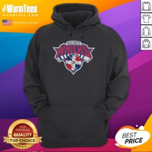 Nice New York Knicks NBA hoodie featuring the Dominican Republic flag, perfect for fans showcasing their team pride.