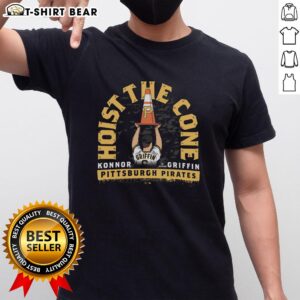 Alt Text: Stylish Pittsburgh Pirates Konnor Griffin T-Shirt featuring bold team colors and graphics, perfect for fans.