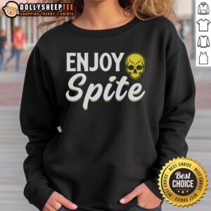 Original Enjoy Spite Sweatshirt in cozy fabric, featuring a stylish design perfect for casual wear and everyday comfort.