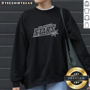 Alt Text: Men's Nice San Antonio Stars 14 Sweatshirt featuring team logo and stylish design for fans.