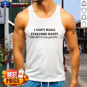 Good I Can't Make Everyone Happy I'm Not A Margarita Tank Top for casual summer style and fun personality.