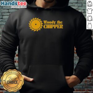 Original Woody The Chipper Hoodie featuring a cozy design and vibrant colors, perfect for casual wear.
