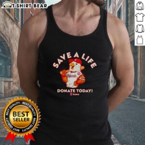 Nice Washington Nationals baseball tank top promoting Inova Blood Drives 2026, perfect for fans and supporters.