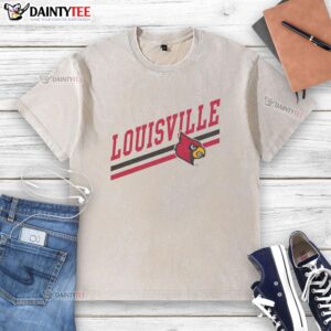 Alt Text: Awesome Louisville Sideline Ash Washed T-Shirt featuring a stylish design perfect for fans and casual wear.