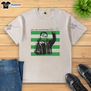 Awesome Martin O'Neill Hail Hail Celtic FC washed t-shirt featuring vintage design and team colors for fans.