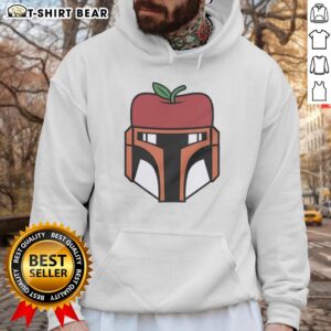 Awesome Boba Fett hoodie featuring Star Wars and New York Mets Apple logo design, perfect for fans and collectors.