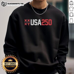 Awesome Xx Athletics Xy USA 250 vintage sweatshirt featuring a classic design and comfortable fit for sports enthusiasts.