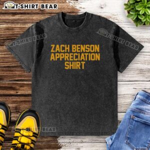 Hot Zach Benson Appreciation Buffalo Sabres washed t-shirt featuring a stylish design for dedicated fans.