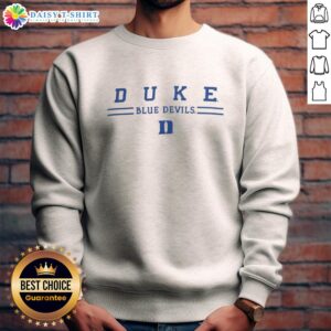 Good Duke Blue Devils Champion sweatshirt in navy blue, featuring the iconic logo and comfortable fit for fans.