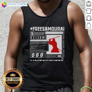 Cyberpunk 2077 Samurai tank top featuring the slogan 'Defend Your Privacy' with a stylish samurai design for gamers.