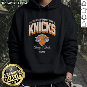 Vintage Good New York Knicks NBA Playoffs Eastern Conference Finals hoodie, showcasing team pride and style.