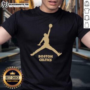 Nice Boston Celtics NBA Jordan Club parody T-shirt featuring a fun design for basketball fans and collectors.