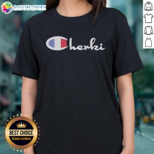 Top Cherki Style Champion Ladies Tee in vibrant colors, showcasing a trendy design for fashionable women.