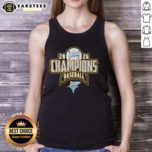 Alt Text: Awesome Liu Sharks NEC Baseball Regular Season Champions 2026 tank top showcasing team pride and championship spirit.