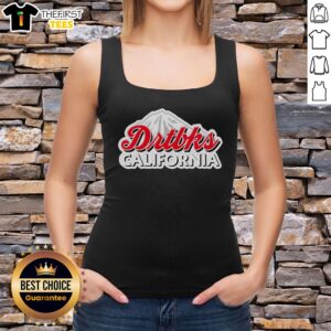 Stylish 'Nice Head to the Mountains' tank top from Drtbks, California, perfect for outdoor adventures and casual wear.