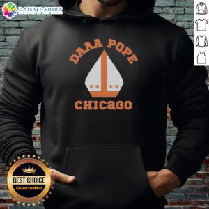 Good Mike Ditka Chicago Bears hoodie with Daaa Pope miter hat design, perfect for fans and collectors.