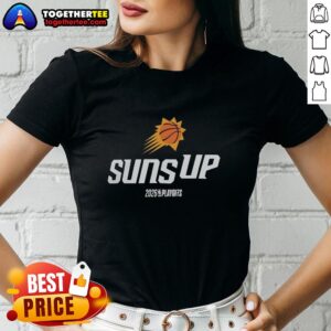 Vintage ladies tee featuring Awesome Phoenix Suns 2026 NBA Playoffs mantra design, perfect for fans and collectors.