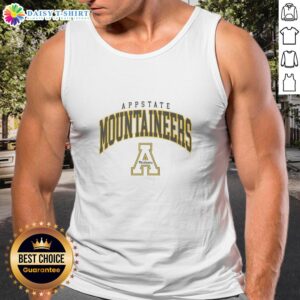 Original Appalachian State Mountaineers classic logo tank top featuring bold graphics and comfortable fit for fans.